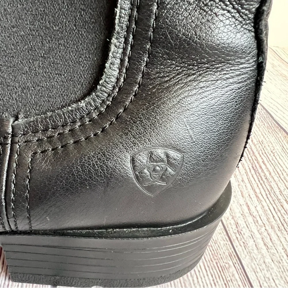 Ariat Booker Ultra Western Boot Black 11EE Extra Wide